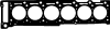 VICTOR REINZ 61-35165-00 (613516500) Gasket, cylinder head