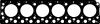 VICTOR REINZ 61-36160-00 (613616000) Gasket, cylinder head