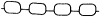 VICTOR REINZ 71-53552-00 (715355200) Gasket, intake manifold