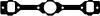 VICTOR REINZ 71-24030-10 (712403010) Gasket, exhaust manifold