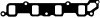 VICTOR REINZ 71-28242-00 (712824200) Gasket, intake manifold
