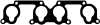 VICTOR REINZ 71-31983-00 (713198300) Gasket, intake manifold