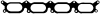 VICTOR REINZ 71-31986-00 (713198600) Gasket, intake manifold