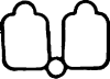 VICTOR REINZ 71-33663-00 (713366300) Gasket, intake manifold