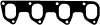 VICTOR REINZ 71-34308-00 (713430800) Gasket, intake manifold