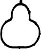 VICTOR REINZ 71-34321-00 (713432100) Gasket, intake manifold