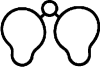 VICTOR REINZ 71-34361-00 (713436100) Gasket, intake manifold