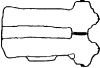 VICTOR REINZ 71-34818-00 (713481800) Gasket, cylinder head cover