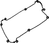 VICTOR REINZ 71-35192-00 (713519200) Gasket, cylinder head cover
