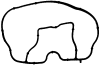 VICTOR REINZ 71-35543-00 (713554300) Gasket, intake manifold