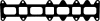 VICTOR REINZ 71-38362-00 (713836200) Gasket, exhaust manifold