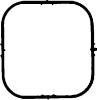 VICTOR REINZ 71-36168-00 (713616800) Gasket, intake manifold