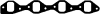 VICTOR REINZ 71-52962-00 (715296200) Gasket, intake manifold