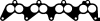 VICTOR REINZ 71-53102-00 (715310200) Gasket, intake manifold
