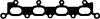 VICTOR REINZ 71-53186-00 (715318600) Gasket, exhaust manifold