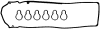 VICTOR REINZ 15-38448-01 (153844801) Gasket Set, cylinder head cover