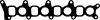 VICTOR REINZ 71-38148-00 (713814800) Gasket, intake manifold