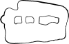 VICTOR REINZ 15-36562-01 (153656201) Gasket Set, cylinder head cover