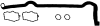 VICTOR REINZ 15-38621-01 (153862101) Gasket Set, cylinder head cover