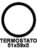 AJUSA 00522800 Gasket, thermostat