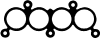 AJUSA 00681300 Gasket, intake manifold