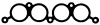 AJUSA 00681800 Gasket, intake manifold
