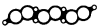 AJUSA 00784200 Gasket, intake manifold