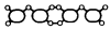 AJUSA 00800000 Gasket, intake manifold