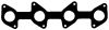 AJUSA 00833900 Gasket, intake manifold