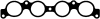AJUSA 01013700 Gasket, intake manifold