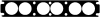 AJUSA 01016600 Gasket, intake manifold