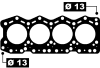 AJUSA 10068520 Gasket, cylinder head