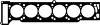 AJUSA 10101100 Gasket, cylinder head