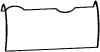 AJUSA 11002000 Gasket, cylinder head cover
