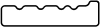 AJUSA 11021100 Gasket, cylinder head cover