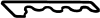 AJUSA 11031700 Gasket, cylinder head cover