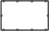 AJUSA 11040200 Gasket, cylinder head cover