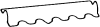 AJUSA 11062500 Gasket, cylinder head cover
