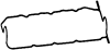 AJUSA 11076400 Gasket, cylinder head cover