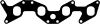 AJUSA 13072500 Gasket, intake manifold