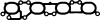 AJUSA 13075300 Gasket, intake manifold