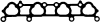 AJUSA 13078700 Gasket, intake manifold