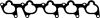 AJUSA 13082800 Gasket, intake manifold