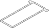 ELRING 817.644 (817644) Gasket, wet sump