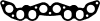 AJUSA 13086100 Gasket, intake/ exhaust manifold