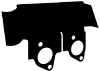 AJUSA 13090300 Gasket, exhaust manifold