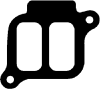 AJUSA 13090500 Gasket, intake manifold