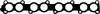 AJUSA 13090900 Gasket, intake manifold