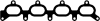 AJUSA 13100200 Gasket, intake manifold