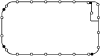 AJUSA 14077400 Gasket, wet sump